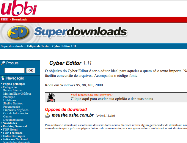 You are currently viewing Cyber Edi+or e os Tutoriais Receita de Bolo