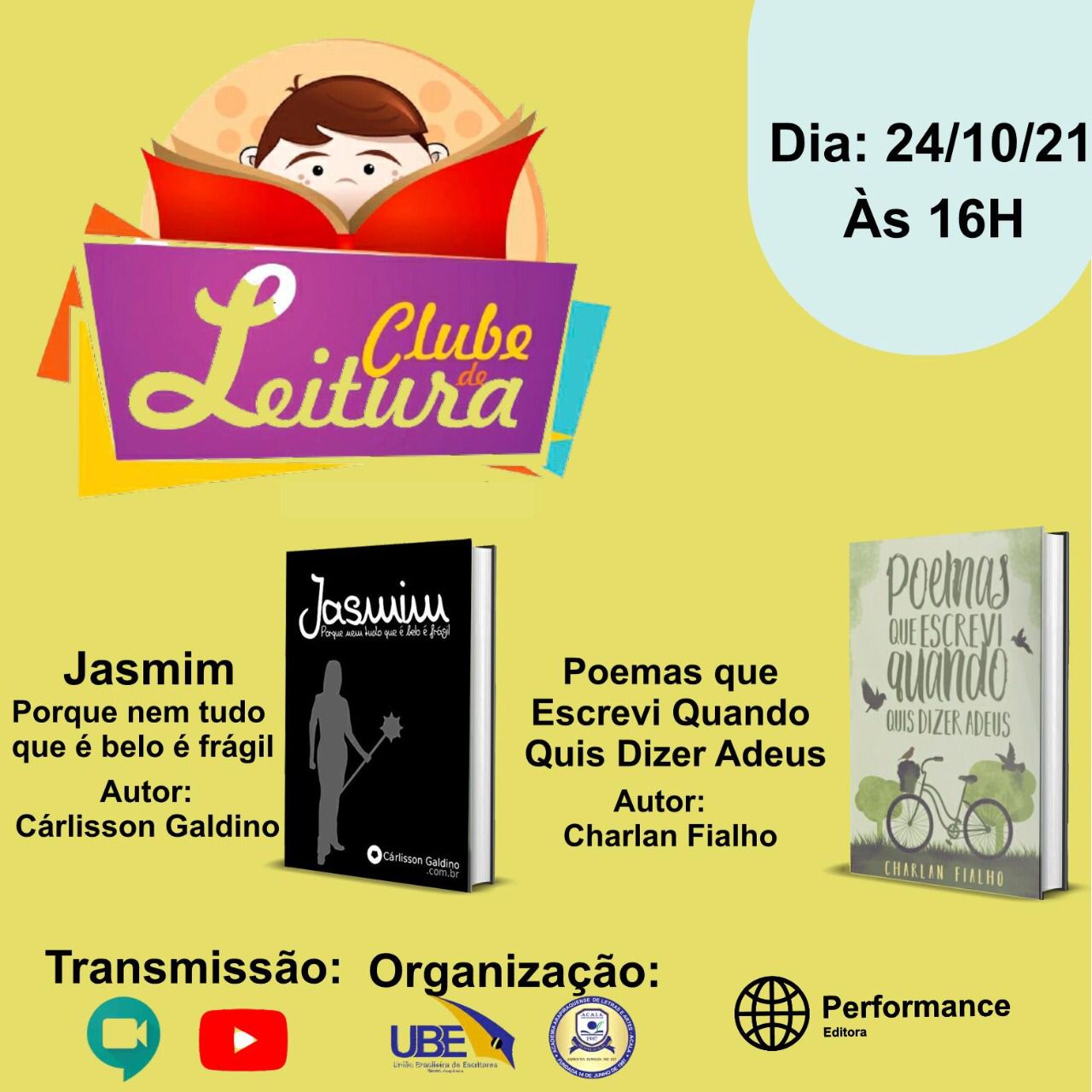 You are currently viewing Jasmim em Clube de Leitura
